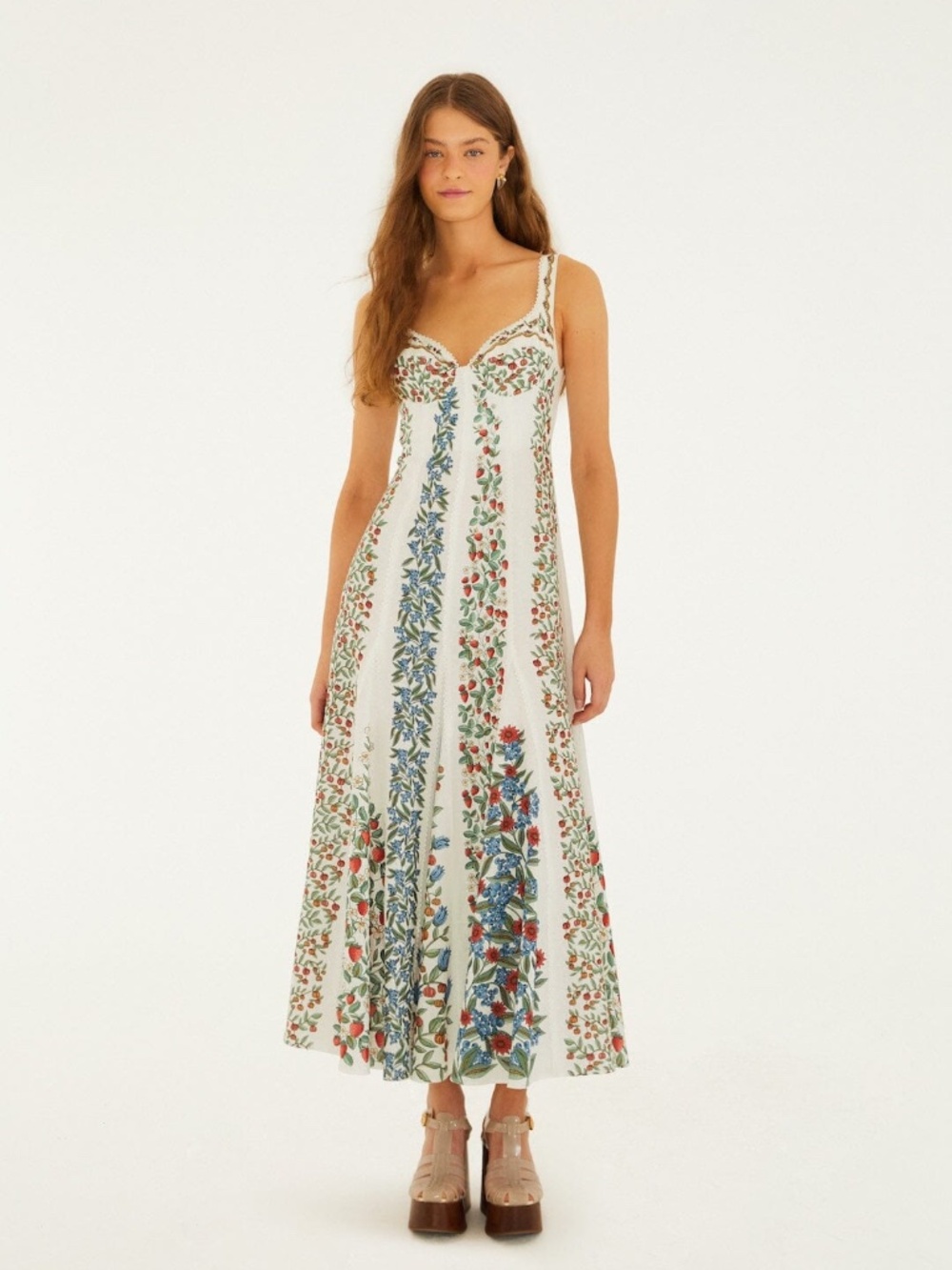 FARM Rio | Fruit Beauty Maxi Dress | M | NWT